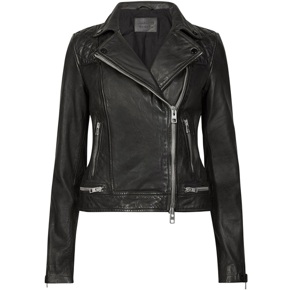 All Saints Jackets & Blazers - All Saints Conroy quilted leather biker jacket Women’s US 4.